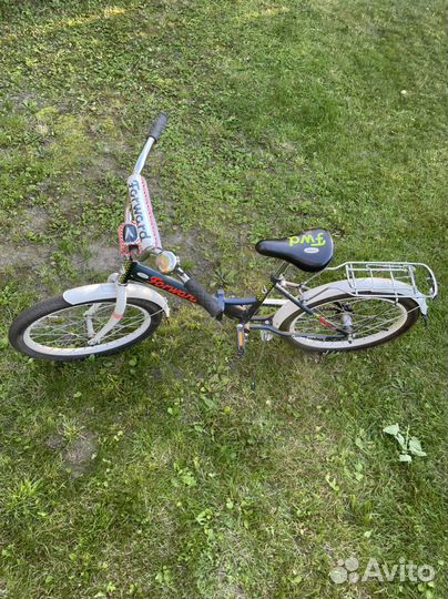 Велосипед складной детский б/у 7-10 лет