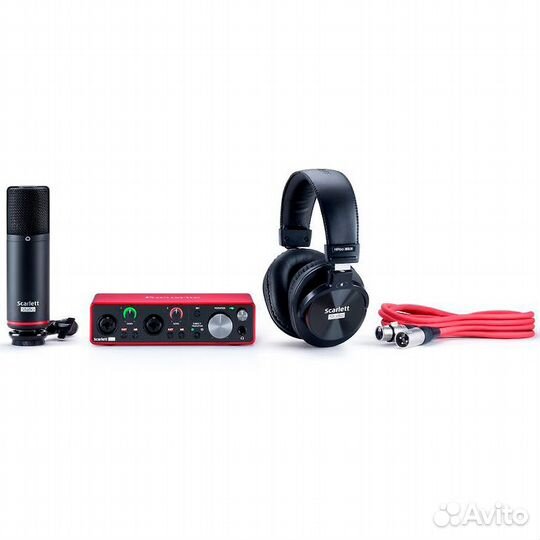 Внешняя звуковая карта Focusrite Scarlett 2i2 Stud