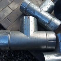 Тройники из оцинкованного металла на газовый, Лабинск