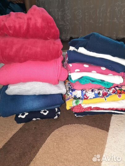 Вещи для девочки пакетом 116-128