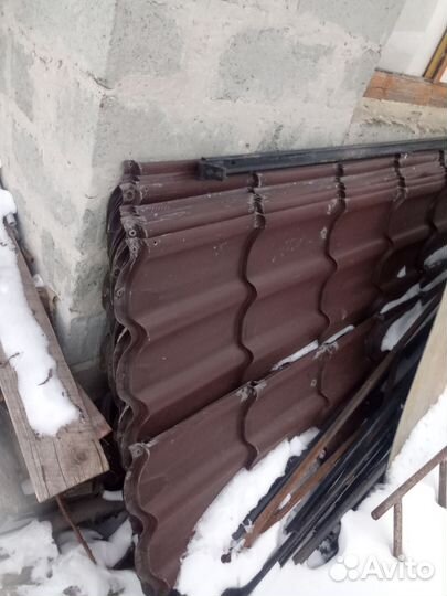 Металлочерепица бу