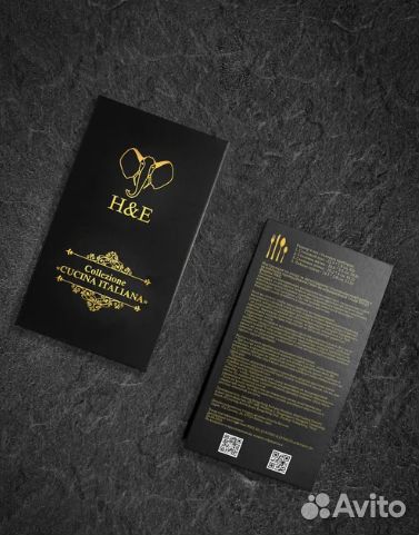 Набор столовых приборов на 1 персону новый