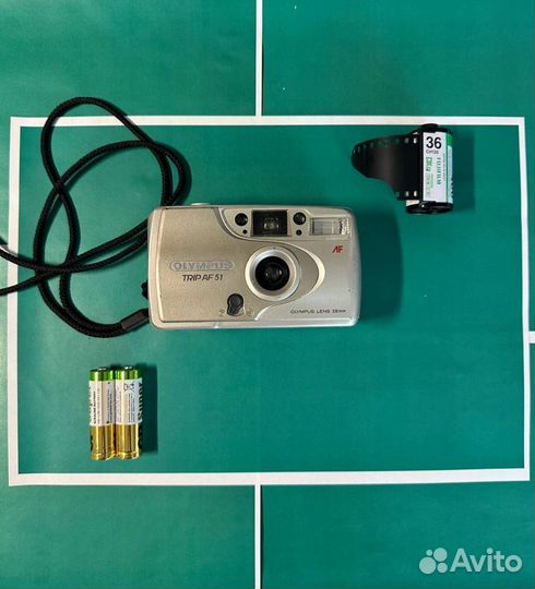 Olympus trip + Комплект (коробка, пленка и тд.)