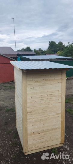 Дачный туалет под ключ, душ, хозблок