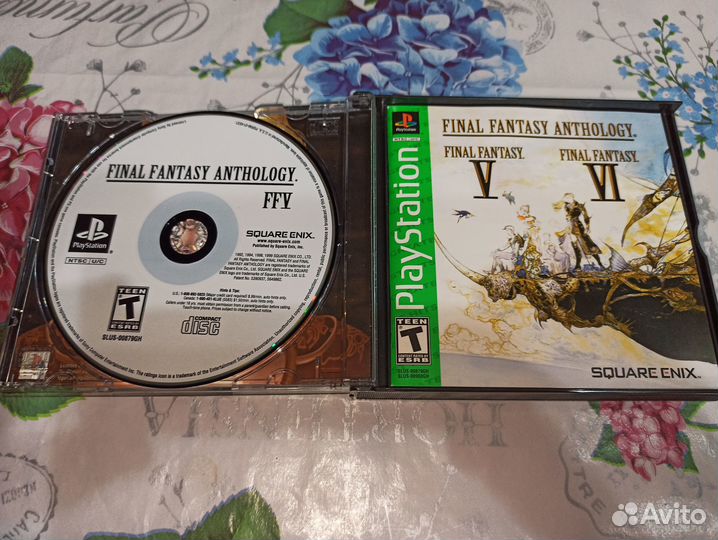 Игра Final Fantasy Anthology PS1
