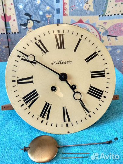 Часы настенные с боем Генрих Мозер
