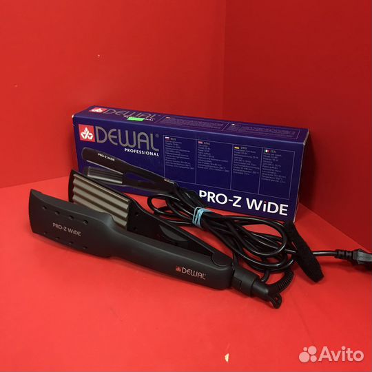 Щипцы для завивки волос Dewal ProZ wide (44843)