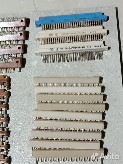 Разъёмы, новые, лот - 93шт