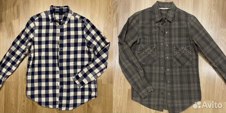 Рубашка в клетку Zara
