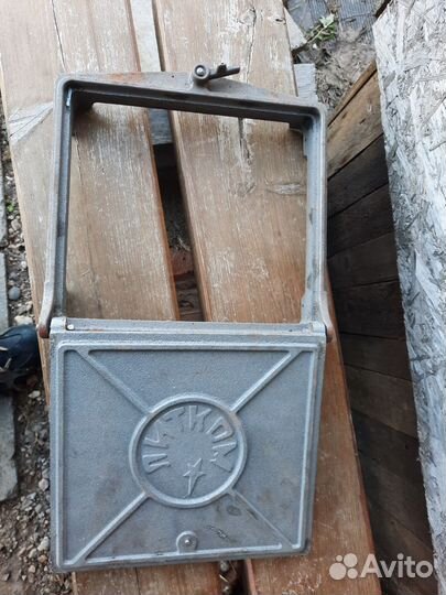 Дверка печная чугунная