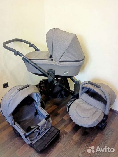 Коляска 3 в 1 Adamex Emilio