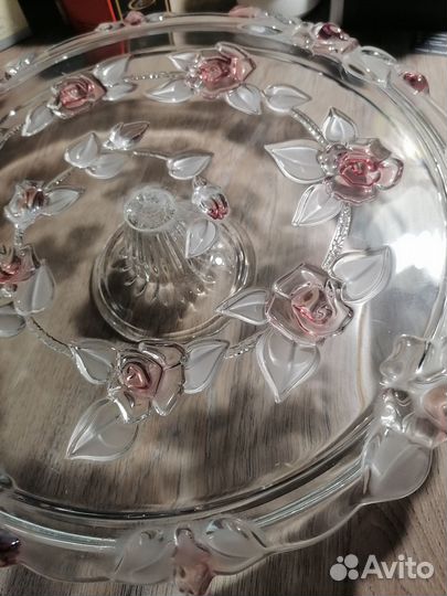 Тортовница Стеклянная Walther Glas Natascha 35.5 с