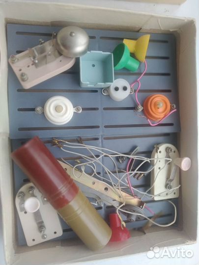 Электро конструктор СССР коробка