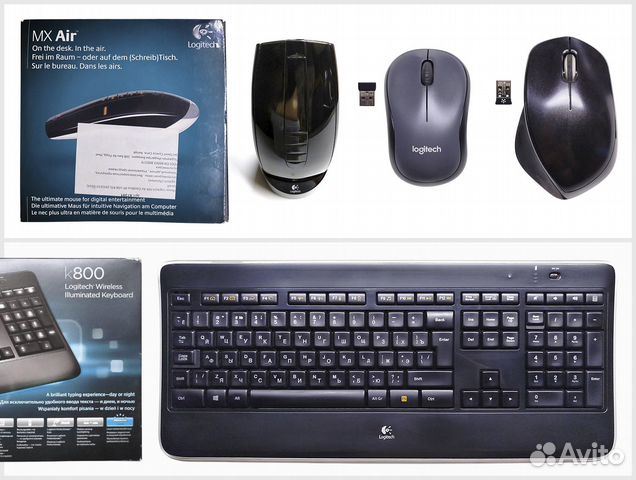 Беспроводные клавиатура и мыши Logitech купить в Пензе с доставкой ...