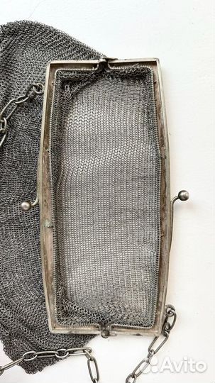 Клатч из серебра