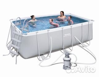 Каркасный бассейн Bestway Power Steel купить в Вологде с доставкой ...