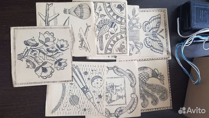 Прибор для выжигания по дереву пвд-3, СССР