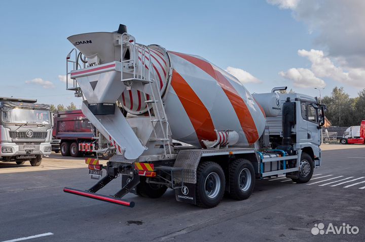 Автобетоносмеситель Shacman (Shaanxi) SX5318GJB6T326, 2024