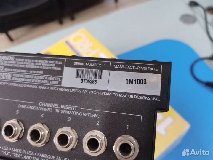 Микшерный пульт Mackie 1402-Vlz Pro