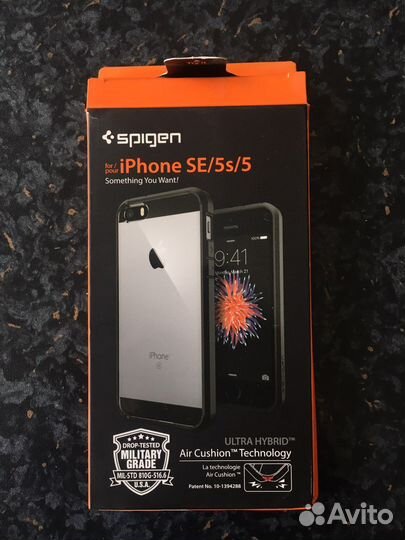 Чехол spigen для iPhone SE/5S/5