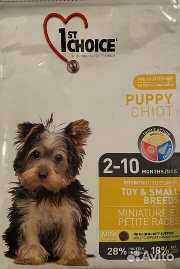 Корм для щенков monge