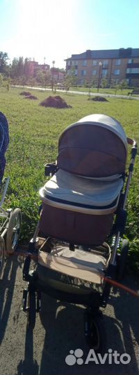 Прогулочная коляска 2в1, для новорожденных