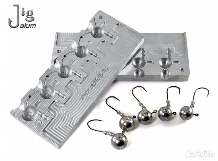 Форма для литья грузил 