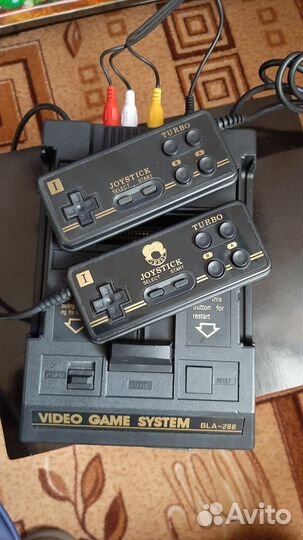 Dendy Subor 90х + игровые картриджи