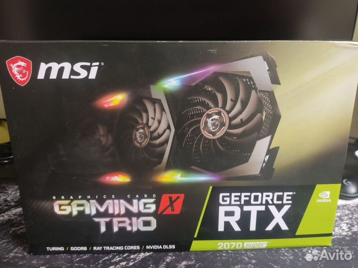 Видеокарта MSI 2070 super xtrio