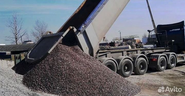 Щебень доломитный под подушку