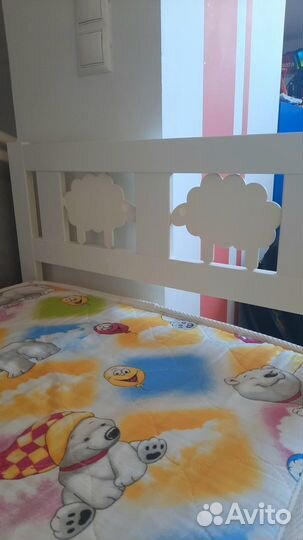 Детская кровать IKEA Криттер с матрасом