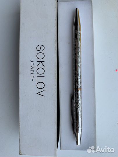 Ручка серебро