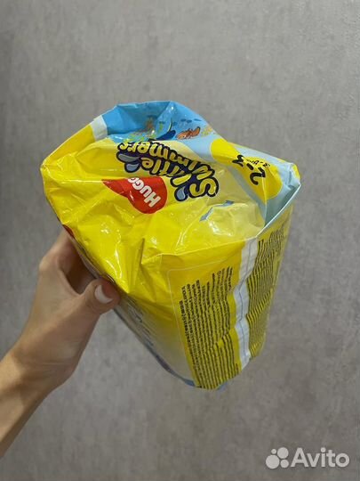 Трусики для плавания huggies 3-8 кг