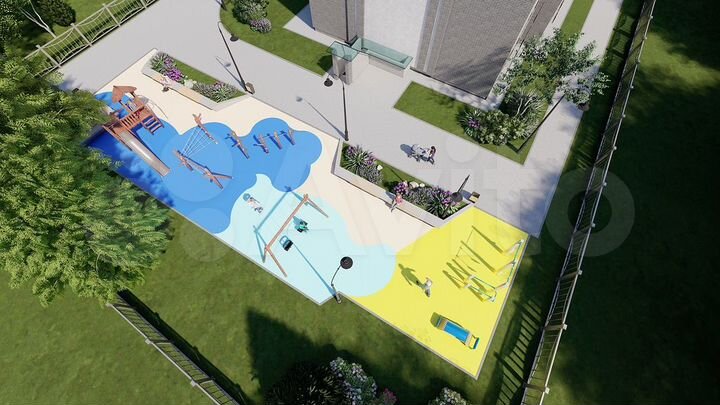 2-к. квартира, 64,2 м², 1/10 эт.