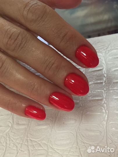 Укрепление ногтей, маникюр