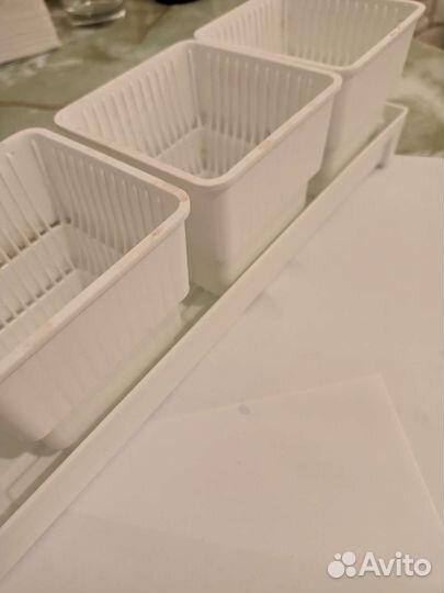 Комплект горшочков для суккулентов, б/у