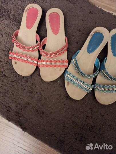 Шлепанцы женские размер 37
