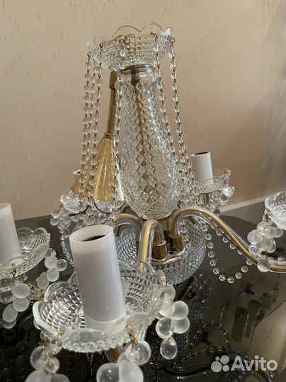 Люстра хрустальная