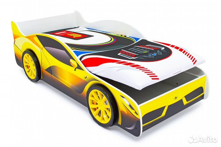 Детская кровать-машина