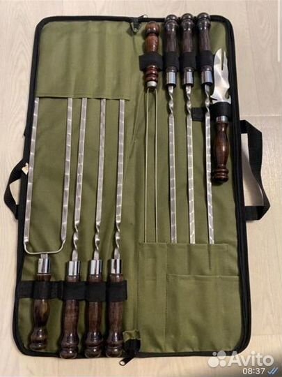 Набор шампуров в чехле