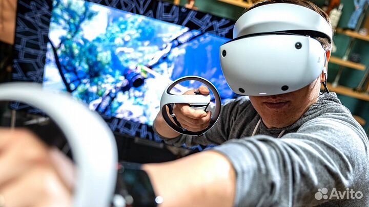Аренда ps5 + VR 2 / прокат playstation 5 + VR2