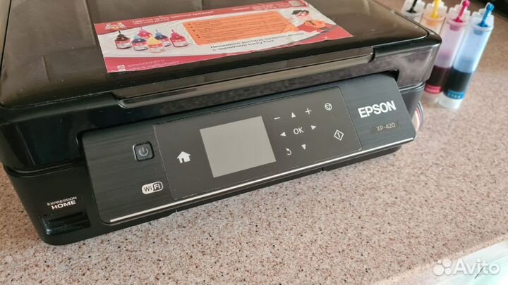 Цветной принтер epson с снпч