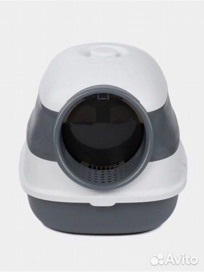 Закрытый лоток, туалет-бокс