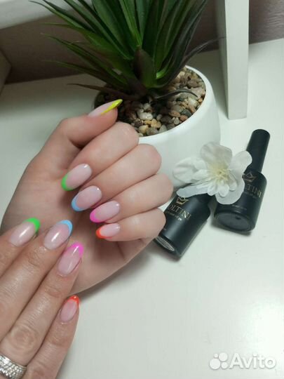 Маникюр гель лак, педикюр