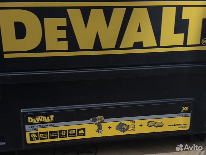 Дрель шуруповерт Dewalt оригинал