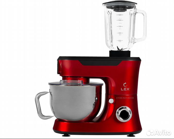 Планетарный миксер LEX lxmx 4103 красный