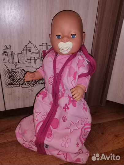 Кукла baby born с одеждой девочка