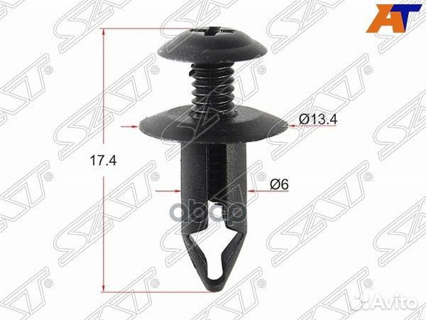 Клипса решетки радиатора GM/nissan (1 шт.) ST-K