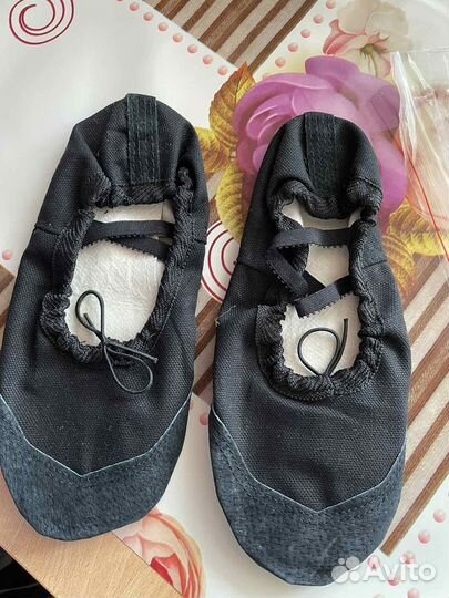 Балетки детские для танцев 36 размер