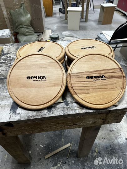 Доска круглая бук